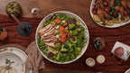 Bico Pumpkin Feast Ceramic 13 inch Serving Bowl, Microwave & Dishwasher Safe