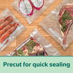 FoodSaver Gallon Vacuum Seal Bags, Heavy Duty, 28 Pack, Extended Life for Freshness, Enhanced Protection