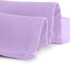 Gee Di Moda Rectangle Tablecloth - 60 x 102 Inch Lavender Table Cloth for 6 Foot Rectangle Table - Heavy Duty Washable Fabric - for 6 Ft Buffet Table, Holiday Party, Dinner, Wedding & Baby Shower