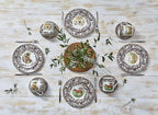 Spode Woodland Arabian Horse Dinner Plate – 10.5" Fine Earthenware Dish Featuring an Elegant Equestrian Motif – Rustic English Dinnerware, Dishwasher, Microwave & Warm Oven Safe, Made in England