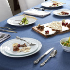 Oneida Michelangelo Fine Flatware Teaspoons, Set of 4 , 18/10 Stainless Steel, Silverware Set, Dishwasher Safe