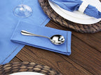 Artaste Rain 18/10 Stainless Steel (Silver (Set of 12), Bouillon Spoon (6-Inch))