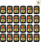 Freshware Meal Prep Containers 1 Compartment Food Storage Containers with Lids, Bento Box, BPA Free, Stackable, Microwave/Dishwasher/Freezer Safe (28 oz), 50 Count (Pack of 1)