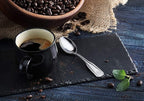 New Star Foodservice 58383 Shell Pattern, 18/0 Stainless Steel, Coffee Spoon, 4.6-Inch, Set of 12