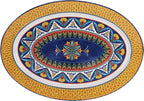 Bico Havana Ceramic 16 inch Oval Platter, Microwave & Dishwasher Safe