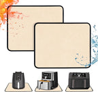 Heat Resistant Mats for Countertop - Fireproof 15x18 in Heat Resistant Mats for Air Fryer - Kitchen Countertop Protector for Air Fryer, Coffee Maker, Stand Mixer, Toaster, Oven 2PCS - Khaki
