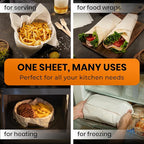120 Pcs 16x24 Inch Parchment Paper Sheets by Baker's Signature | Parchment Baking Paper, Parchment Paper - Perfect for Baking, Precut Non-Stick Sheets, Eco-Friendly, Will Not Curl or Burn