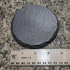 The Open Road Awaits: Motorcycle Coasters with Inspirational Quote - Round Slate - Set of 8