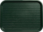 Carlisle FoodService Products CT121608 Café Standard Cafeteria / Fast Food Tray, 12" x 16", Forest Green