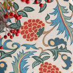 patdrea Designer Linen Round Table Cloth,Durable Breathable Floral Dacorative Tablecloth,Decor Tables Covers for Kitchen Dining Tea Party,Holiday,Christmas,Thanksgiving,Diameter 67"-Puno