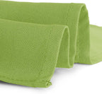 Gee Di Moda Rectangle Tablecloth - 70 x 120 Inch Apple Green - Heavy Duty Washable Polyester - For 6 or 8 Foot Rectangular Table