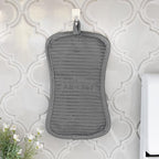 All-Clad Premium Pot Holder & Hot Pad: Heat Resistant to 500 Degrees - 100% Cotton, 10""x6.25"" Hot Pad for Kitchen and Barbeque, (1-Pack), Pewter