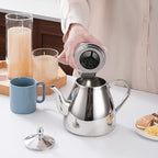 SANQIAHOME Stainless Steel Teapot with Infuser 1500ml