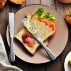 Butter Spreader Knife for Cold Butter above 20℉, Butter Slicer, Butter Curler, Butter Grater, Butter Blade (2 knives)