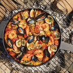 KitchenAid 48395 Seasoned Cast Iron Frying Pan/Skillet, 12 Inch - Black