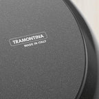 Tramontina 80110/020DS Fry Pan, 12", Metallic Black