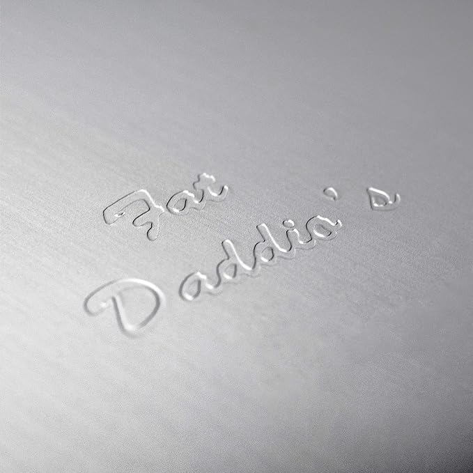 Fat Daddio's Anodized Aluminum 3-Tiered Round Cake Pan Set 3 Inch Depth, 4", 6", 8"