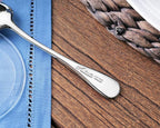 Artaste Rain 18/10 Stainless Steel (Silver (Set of 6), Espresso Spoon (4.85-Inch))